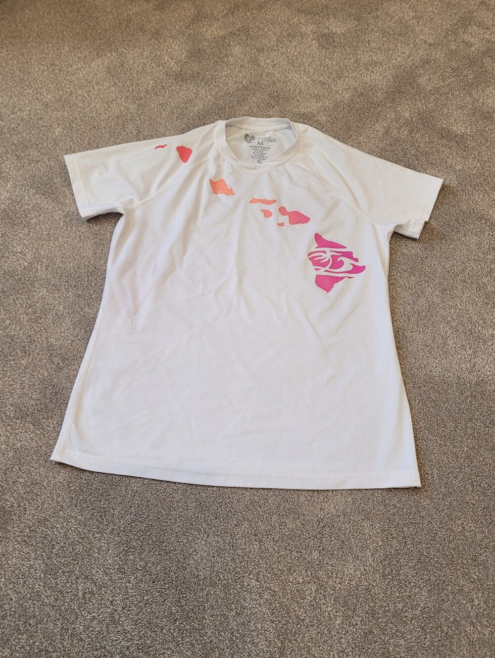 Honolua Wahine Uv Protection Spf 30 Swim Shirt Size Medium